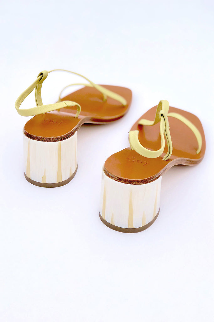 LOQ - Isla Sandal in Pomelo in Sizes 35-37 at STATURE | staturenyc.com