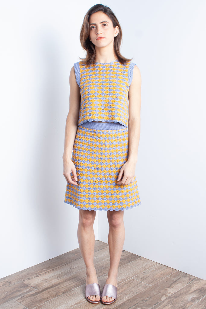 Rachel Comey Spore Skirt in Periwinkle at STATURE | staturenyc.com